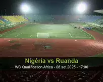 Prognóstico Nigéria Ruanda (06 setembro 2025)