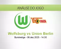 Prognóstico Wolfsburg Union Berlin (06 dezembro 2025)