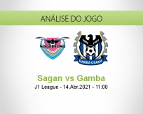 Prognóstico Sagan Gamba (14 Abril 2021)