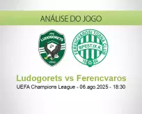 Prognóstico Ludogorets Ferencvaros (06 agosto 2025)
