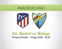 Atl. Madrid vs Málaga