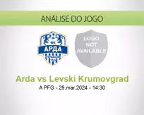 Prognóstico Arda Levski Krumovgrad (29 março 2024)