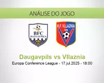 Daugavpils vs Vllaznia