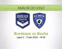 Prognóstico Bordeaux Bastia (13 abril 2024)