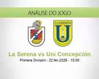 Prognóstico La Serena Uni Concepción (22 fevereiro 2026)