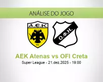 Prognóstico AEK Atenas OFI Creta (21 dezembro 2025)