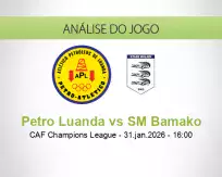 Prognóstico Petro Luanda SM Bamako (31 janeiro 2026)