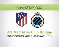 Atl. Madrid vs Club Brugge