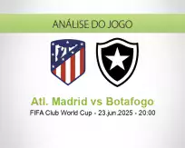 Atl. Madrid vs Botafogo