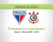 Prognóstico Fortaleza Corinthians (03 dezembro 2025)