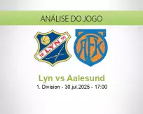 Prognóstico Lyn Aalesund (30 julho 2025)