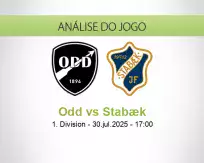 Prognóstico Odd Stabæk (30 julho 2025)