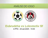 Prognóstico Dobrudzha Lokomotiv Sf (20 setembro 2025)