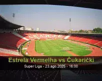 Prognóstico Estrela Vermelha Čukarički (23 agosto 2025)