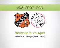 Prognóstico Volendam Ajax (30 agosto 2025)