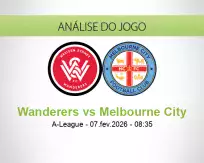 Prognóstico Wanderers Melbourne City (07 fevereiro 2026)