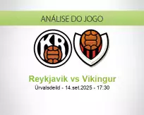 Prognóstico Reykjavik Vikingur (14 setembro 2025)