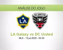 Prognóstico LA Galaxy DC United (13 julho 2025)