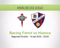 Prognóstico Racing Ferrol Huesca (14 abril 2024)