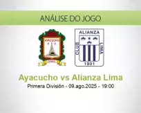Prognóstico Ayacucho Alianza Lima (09 agosto 2025)