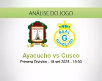 Prognóstico Ayacucho Cusco (18 setembro 2025)