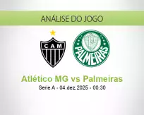 Prognóstico Atlético MG Palmeiras (04 dezembro 2025)