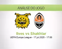 Prognóstico Ilves Shakhtar (17 julho 2025)