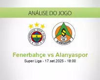 Prognóstico Fenerbahçe Alanyaspor (17 setembro 2025)