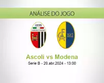 Prognóstico Ascoli Modena (20 abril 2024)