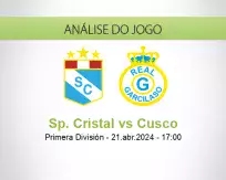 Prognóstico Sp. Cristal Cusco (21 abril 2024)