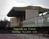 Prognóstico Vaprus Trans (12 julho 2025)