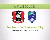 Prognóstico Bucheon Cheonan City (23 agosto 2025)