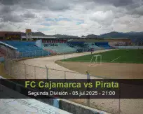 Prognóstico FC Cajamarca Pirata (05 julho 2025)