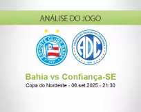 Prognóstico Bahia Confiança-SE (06 setembro 2025)