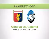 Prognóstico Génova Atalanta (21 dezembro 2025)