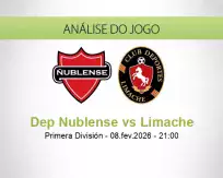Prognóstico Dep Nublense Limache (08 fevereiro 2026)