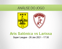 Prognóstico Aris Salónica Larissa (26 Janeiro 2021)