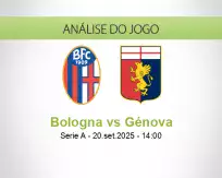 Prognóstico Bologna Génova (20 setembro 2025)