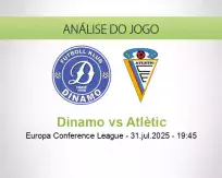 Prognóstico Dinamo Atlètic (31 julho 2025)