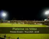 Prognóstico Platense Vélez (19 julho 2025)