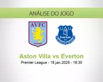 Prognóstico Aston Villa Everton (18 janeiro 2026)