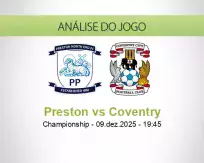 Prognóstico Preston Coventry (09 dezembro 2025)
