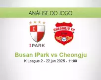 Prognóstico Busan IPark Cheongju (22 junho 2025)
