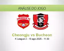 Prognóstico Cheongju Bucheon (10 agosto 2025)