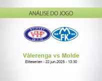 Prognóstico Vålerenga Molde (22 junho 2025)