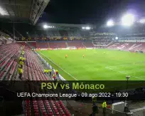 PSV vs Mónaco