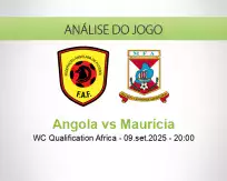 Prognóstico Angola Maurícia (09 setembro 2025)