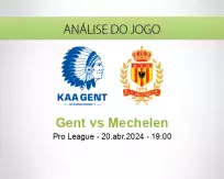Prognóstico Gent Mechelen (20 abril 2024)