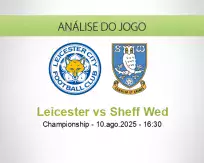 Prognóstico Leicester Sheff Wed (10 agosto 2025)