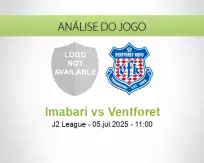 Prognóstico Imabari Ventforet (05 julho 2025)